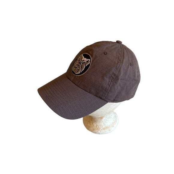 Butler Bulldog Gray Embroidered Patch Baseball Hat Cap Fitted Size Large - Picture 2 of 8